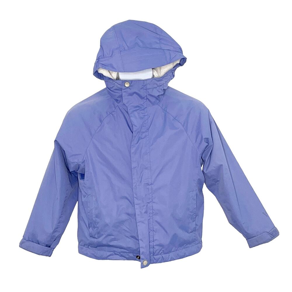 White Sierra Lined Jacket Kids Blue/Purple Zip Front XS (6/6X)